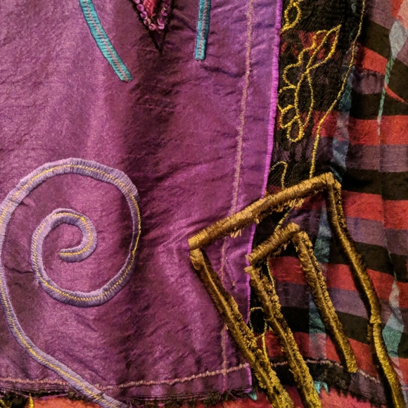 1X Mixed Media Embroidered Jacket - Picture 11 of 12